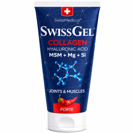 Swiss Gel Collagen Forte Warming cream for muscles and joints 200ml
