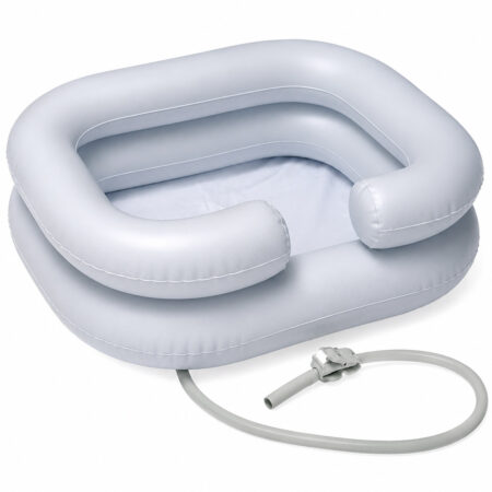 Inflatable Hair Washing Basin for bedridden patients with drain hose